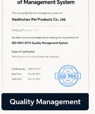 Haolinchen quality assurance document